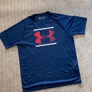 Navy Under Armour Tee